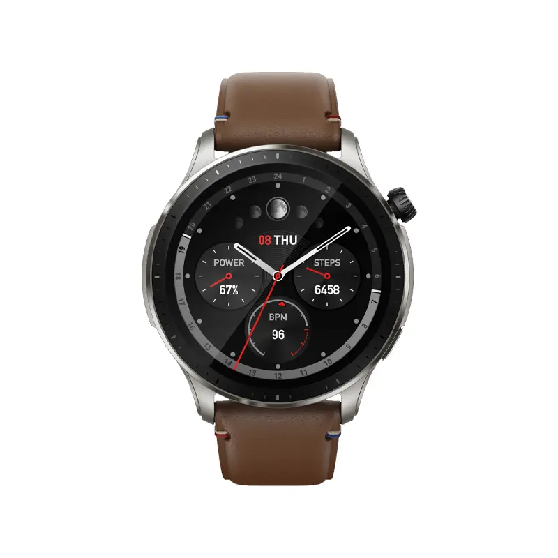 Amazfit SmartWatch GTR 4  LEATHER BROWN